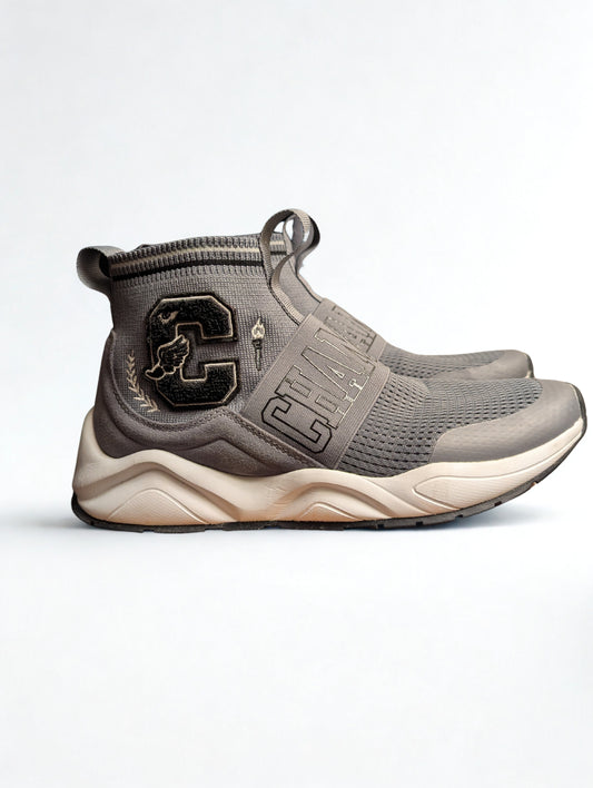 Champion grey high top running shoes