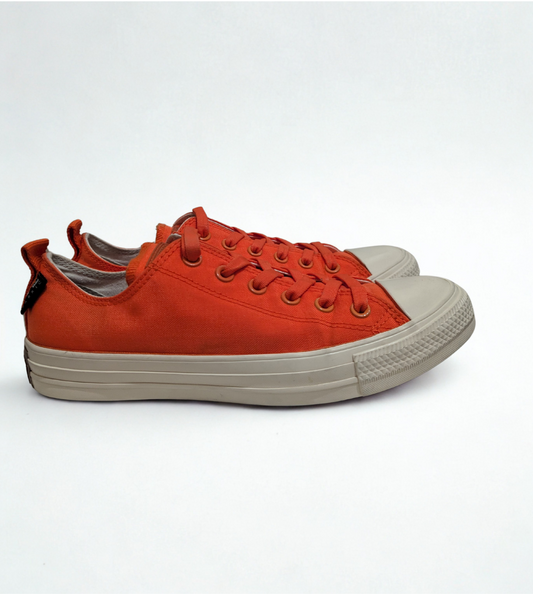 Orange Converse